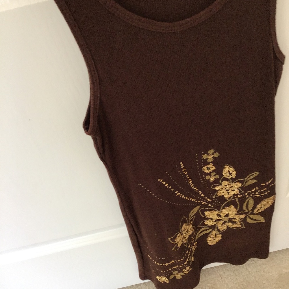 FULL TILT LONG SEQUENCED TEE TANK WOMENS - Picture 14 of 14